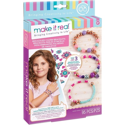 Make It Real Творчески комплект Make it Real - Направи си гривни с висулка (1202)