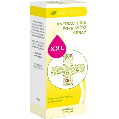 Aromax Antibacteria Osviežovač vzduchu v spreji Citrón-Kubeba 40 ml