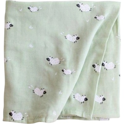 Bonjourbebe Муселинова пелена Bonjourbebe - 120 x 120 cm, Funny Farm (32FF51038)