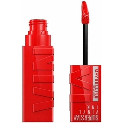 Maybelline SuperStay Vinyl Ink dlhotrvajúci tekutý rúž 25 Red hot 4,2 ml