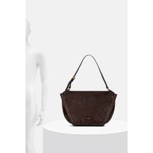 Gianni Chiarini чанта tote дамска от велур BLOOM (BS.12727.CM.STEMU)