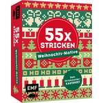 Edition Michael Fischer 55 x stricken - Weihnachts-Motive: Deine Strickmustersammlung als Kartenset | Edition Michael Fischer