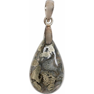 Nefertitis Pyrit přívěsek stříbro NF63501