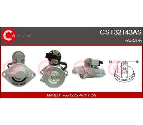 CASCO Štartér CST32143AS