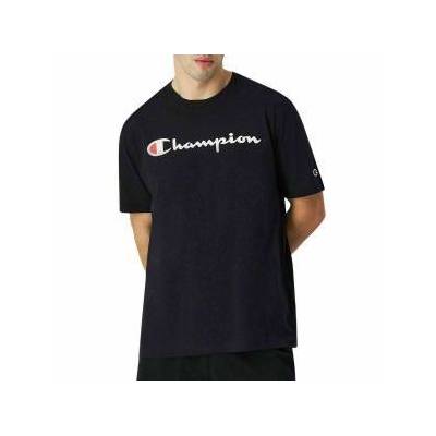Мъжка тениска с къс ръкав Champion SS TEE 220256 Черен Размер XL