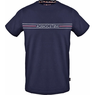 Aquascutum Тениска Aquascutum Men's T-Shirt - Navy