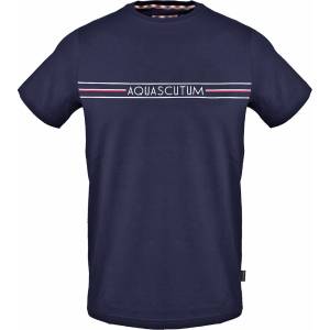 Aquascutum Тениска Aquascutum Men's T-Shirt - Navy