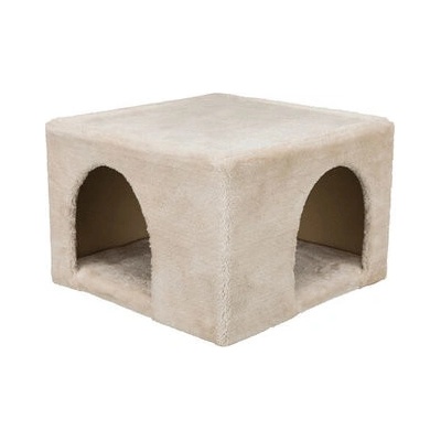 Trixie domeček pro králíky a morčata plyš béžová 36 x 25 x 36 cm