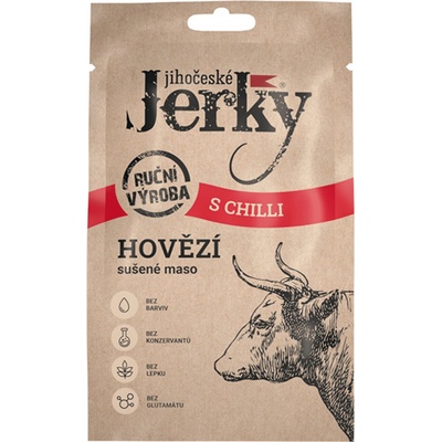 Jihočeské Jerky Hovädzie s chilli 20 g