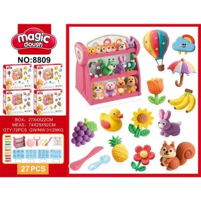 Man Yuk Toys Комплект пластилин за зеленчуков щанд с аксесоари (8809)