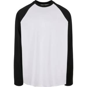 Urban Classics Мъжка блуза с реглан ръкав в бяло и черно Urban ClassicsMODEL256 SALE - , размер XL