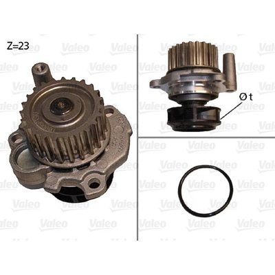 Vodní čerpadlo, chlazení motoru VALEO 506532 506532