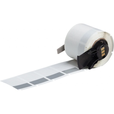 Brady M6-31-427-GY / 173823, Samolaminovacie vinylové štítky, 25.40 mm x 38.10 mm