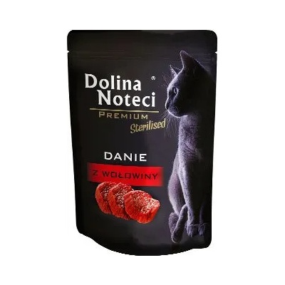 Dolina Noteci Sterilised Adult Cat Beef - Пауч за кастрирани израснали котки с говеждо 85 гр