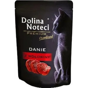 Dolina Noteci Sterilised Adult Cat Beef - Пауч за кастрирани израснали котки с говеждо 85 гр