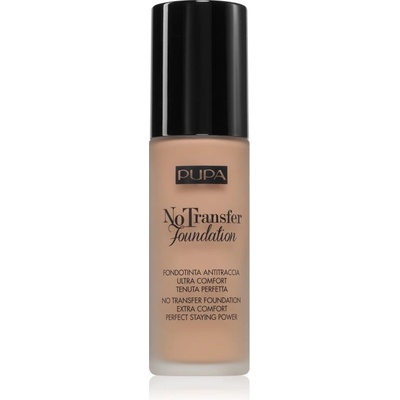 PUPA Milano No Transfer Foundation хидратиращ фон дьо тен SPF 15 цвят Deep Beige 30ml