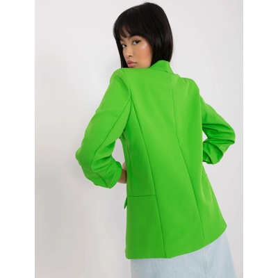 Elegantné sako s kvetinou DHJ-MA-7173.12-LIGHT GREEN