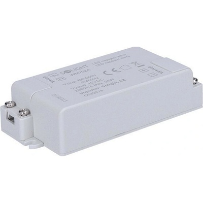 SOLIGHT LED napájací zdroj 230V ->12V/24W/2A/IP20
