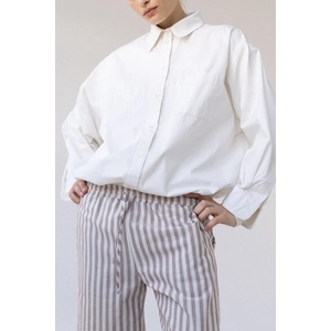 Muuv Muuv. Muuv широк панталон дамски от памук (spodnie.wide.leg.COMMES)