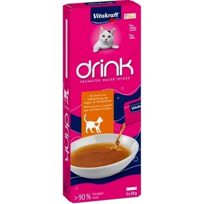 Vitakraft Cat drink kura a taurín 5 x 30 g