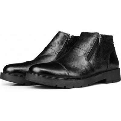 Ducavelli Мъжки боти от естествена кожа - Черни #316910 (316910_Черно)
