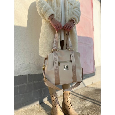 Laura Biaggi kabelka na rameno DX-KB85-beige Béžová