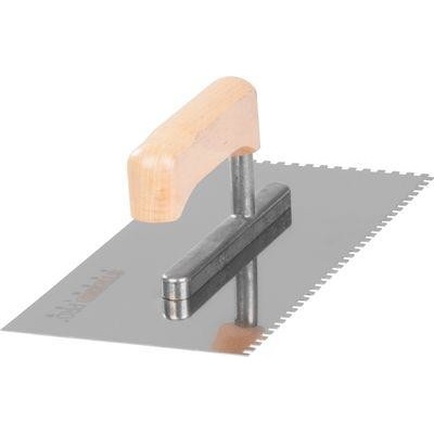 Hladítko Strend Pro Premium, HardWood, drevená rúčka, 270x130 mm, e4 mm, 0,7 mm, nerez