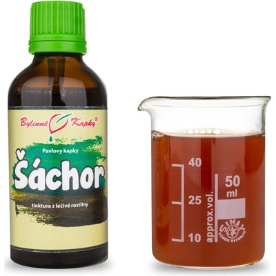 Šáchor TCM pavlovy bylinné kvapky tinktúra 50 ml