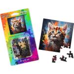 WoodMix Puzzles Дървен пъзел WoodMix, Котки, 40 части - Бебе коте (WM-P40-0016)