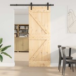 vidaXL Преплъзваща се врата NARVIK 70 x 210 см (152, 5 см) (3445203)