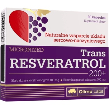 Image 1 of Olimp Sport Nutrition Trans Resveratrol 200+ [30 капсули]