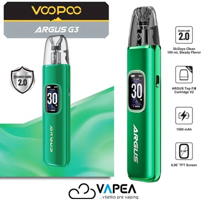VooPoo Argus G3 Pod 1500 mAh Moss Green 1 ks