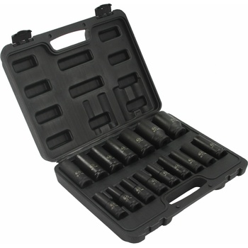 Kované rázové nádstavce 1/2" hlboké 10-32mm