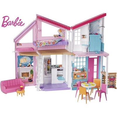 Barbie Dům v Malibu rozkládací set s nábytkem a doplňky