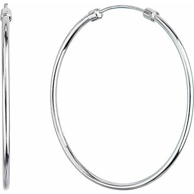 Evolution Group 61008 AG náušnice kruhy (Ag 925/1000; 2,6 g)