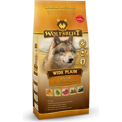 Wolfsblut Wide Plain Senior kůň s batáty 2 kg