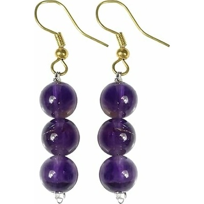 Amethyst Hector Náušnice z prírodného ametystu FE49901111935319HI