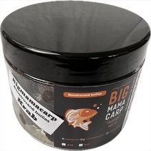 Big mama carp Boilies Boostrované Crazy Food Krab dóza 500ml 20mm