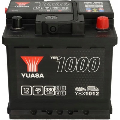 Yuasa YBX1000 12V 45Ah 380A YBX1012