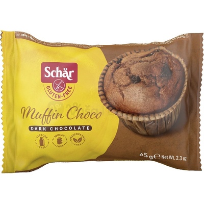Schär MUFFIN CHOCO jemné pečivo bezgluténové kakaové 65 g