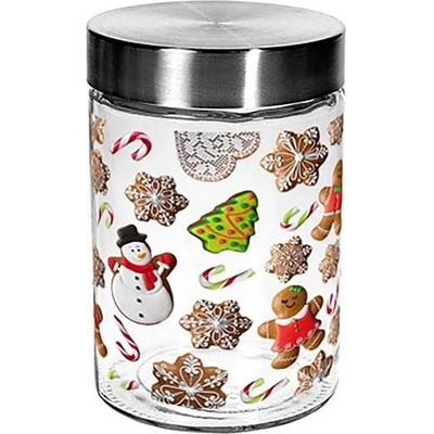 Toro Sklenená dóza s viečkom perníčky 1100 ml