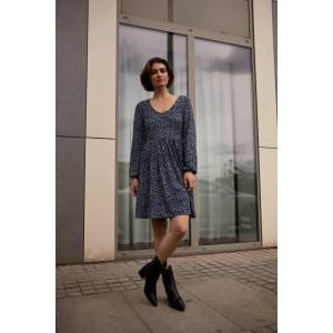 Moodo Синя шарена рокля Moodo Moodo | Sin | ЖЕНИ | S