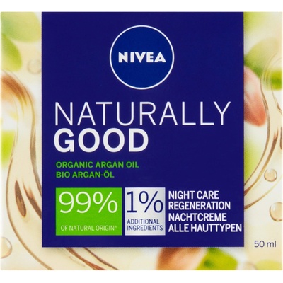 Nivea Natura l ly Good Night Care Regeneration 50 ml