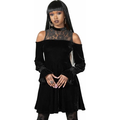 KILLSTAR дамска рокля KILLSTAR - Baby Angeles Skater - Черен - KSRA008296