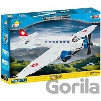 Cobi 5711 Small Army Junkers JU-52/3M, 542 k, 1 f