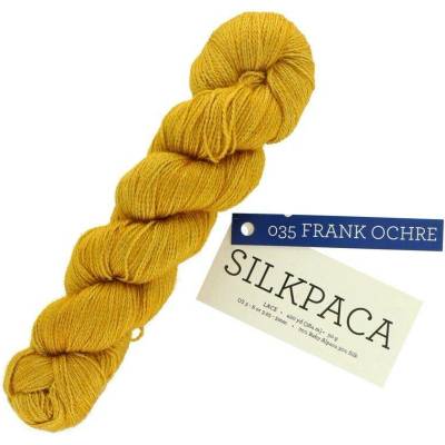 Malabrigo Silkpaca Frank Ochre SA035 hořčice