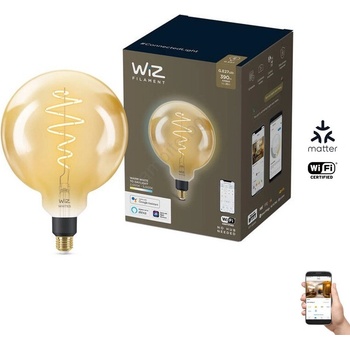 Philips LED Димируема крушка VINTAGE G200 E27/6W/230V 2000-5000K CRI 90 Wi-Fi - WiZ (WI0026)