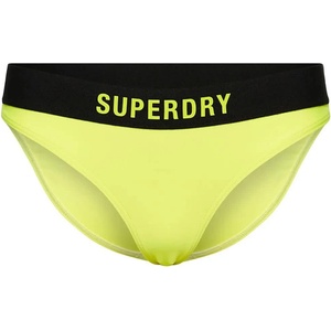 Superdry Code Elastic bikini bottom - Yellow (Electric Lime)