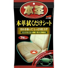 Soft99 Leather Seat Cleaning Wipes 7 ks