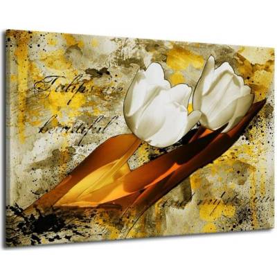 Tulipány plátno 1 70x50